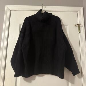 Free People Swim Too Deep Mockneck Sweater XS